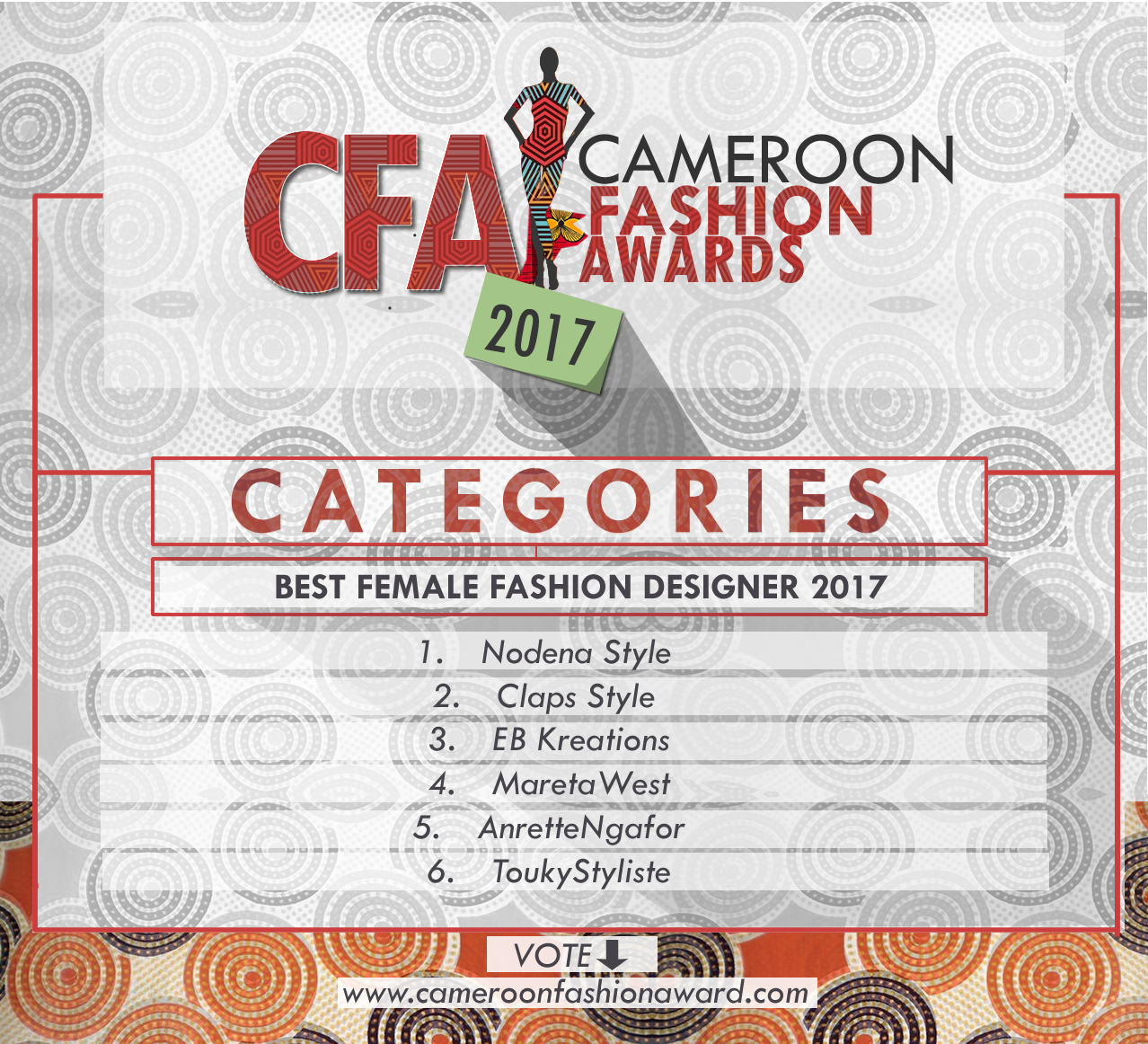 CFA best female fashion designer