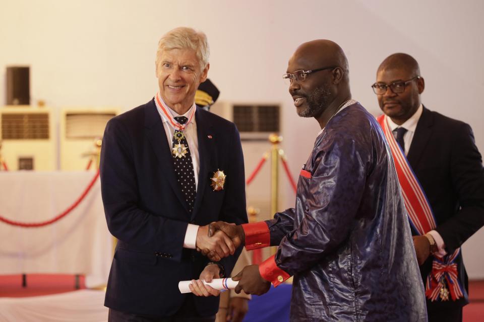 geroge weah Wenger