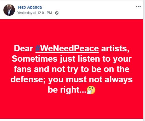 WeNeedPEACEIV