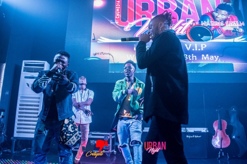 Drae Boy and Thee 808 Nation Performing at Urban Night