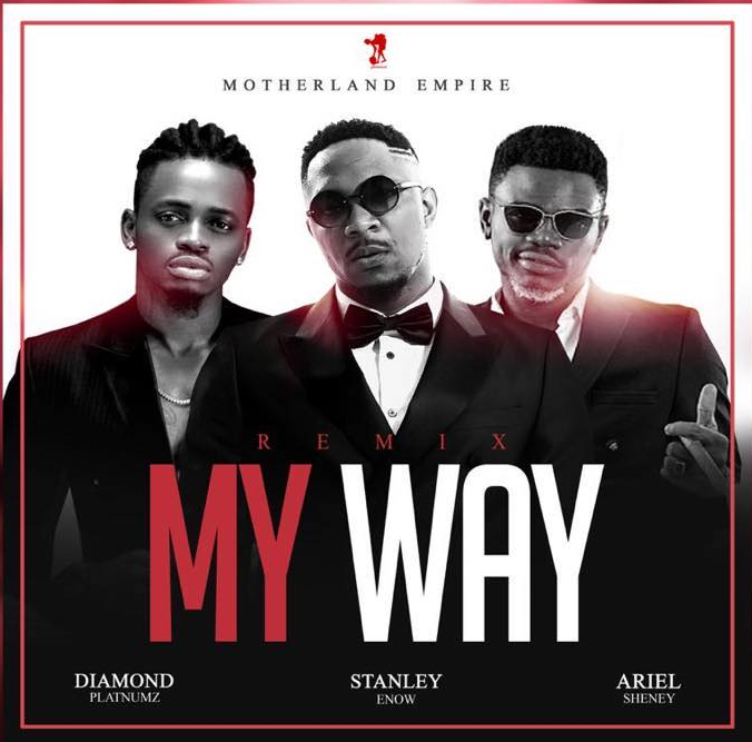 Stanley Enow - My Way Remix Feat. Ariel Sheney & Diamond Platnumz (Official artwork)