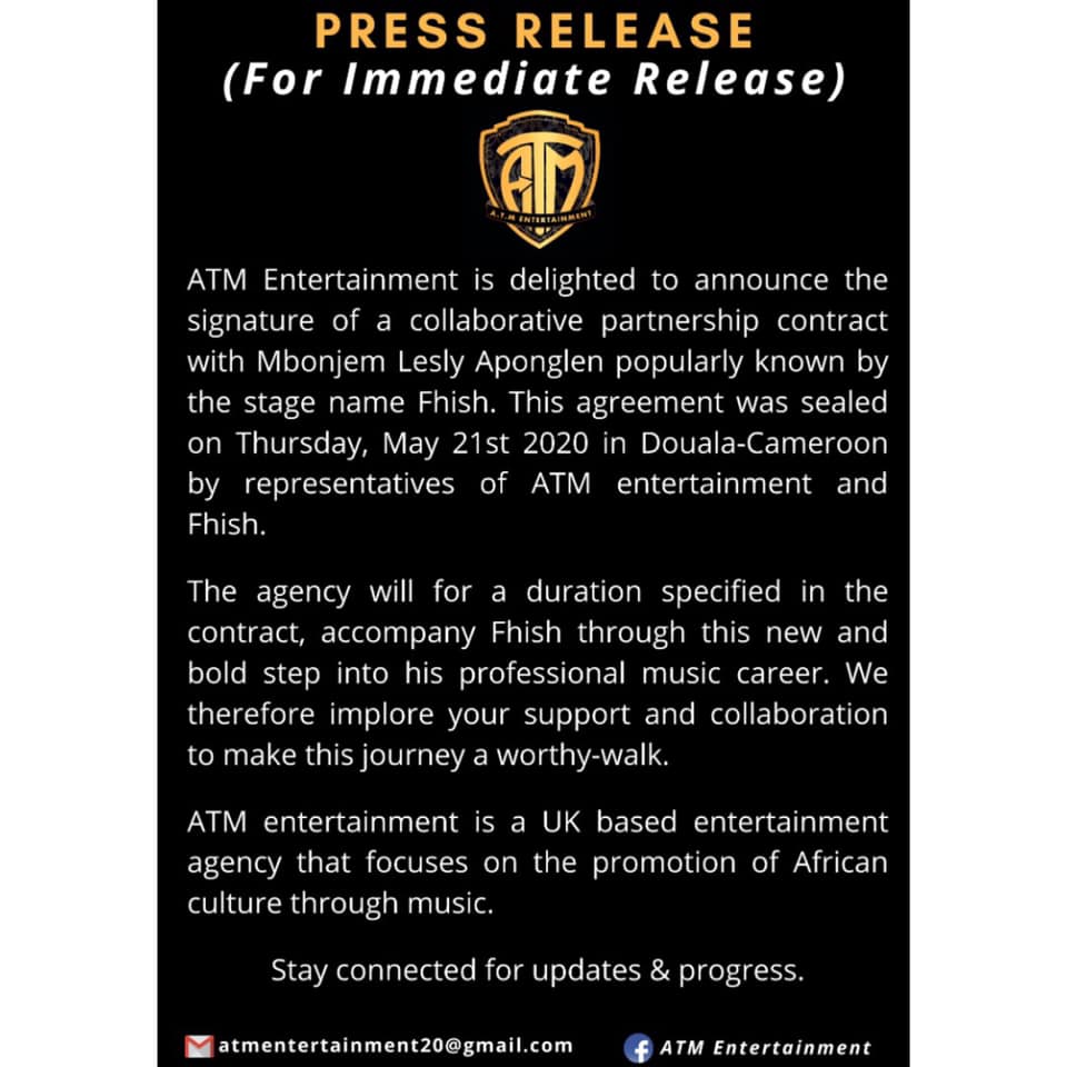 ATM Fhish Press Release