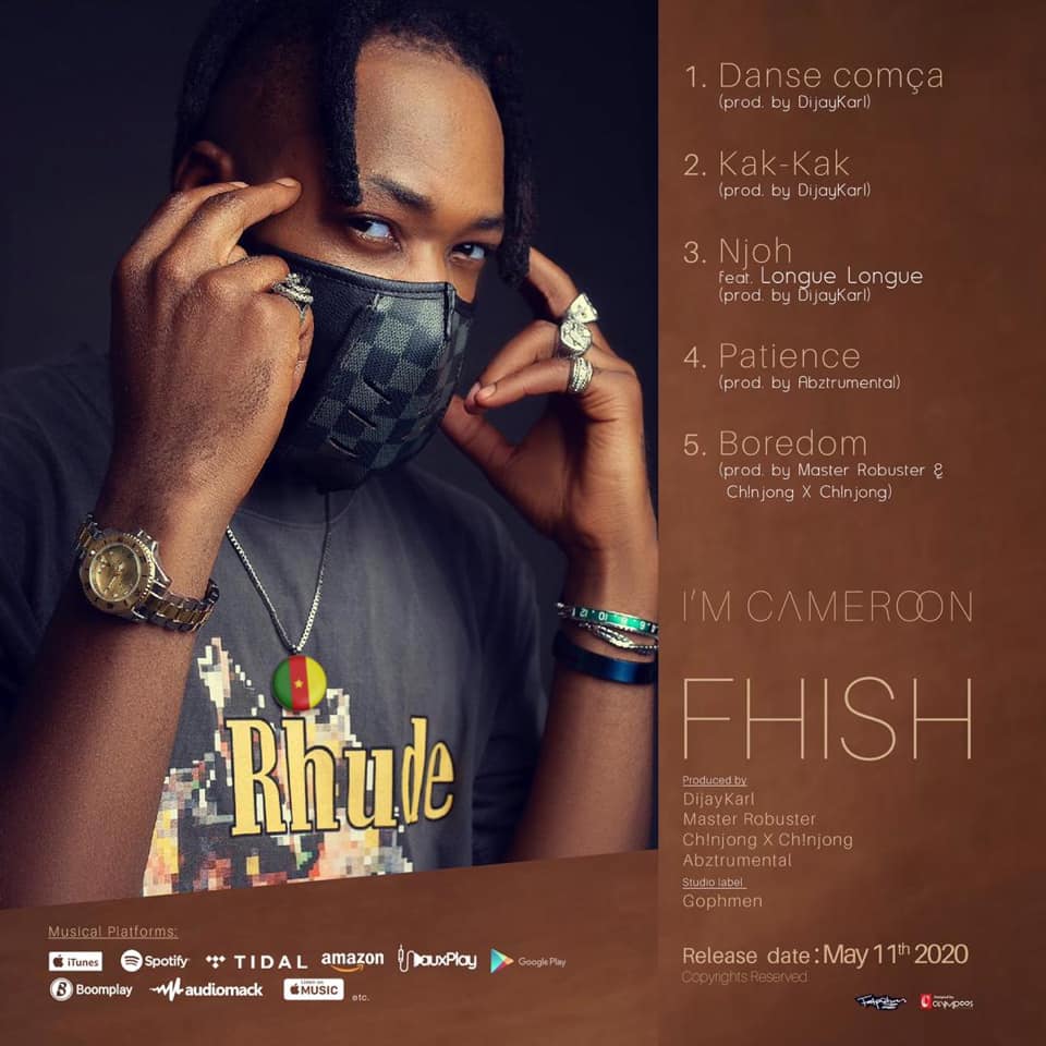 Fhish - IM CAMEROON EP (Official Tracklist Artwork)