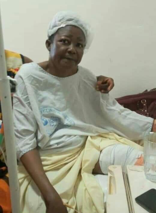 Mama Nguea Hospitalized