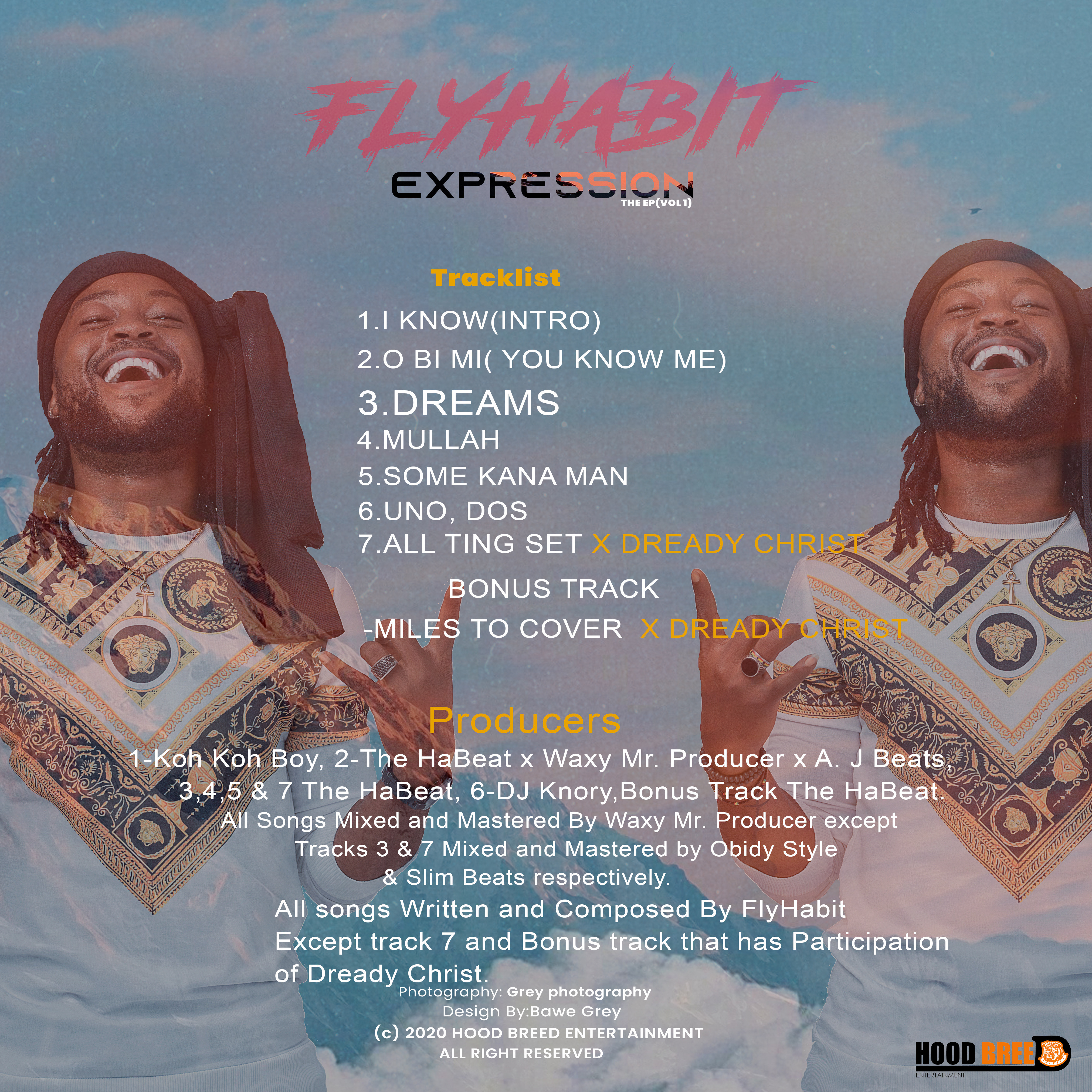 Flyhabit EXPRESSION - (Vol 1) Back Cover