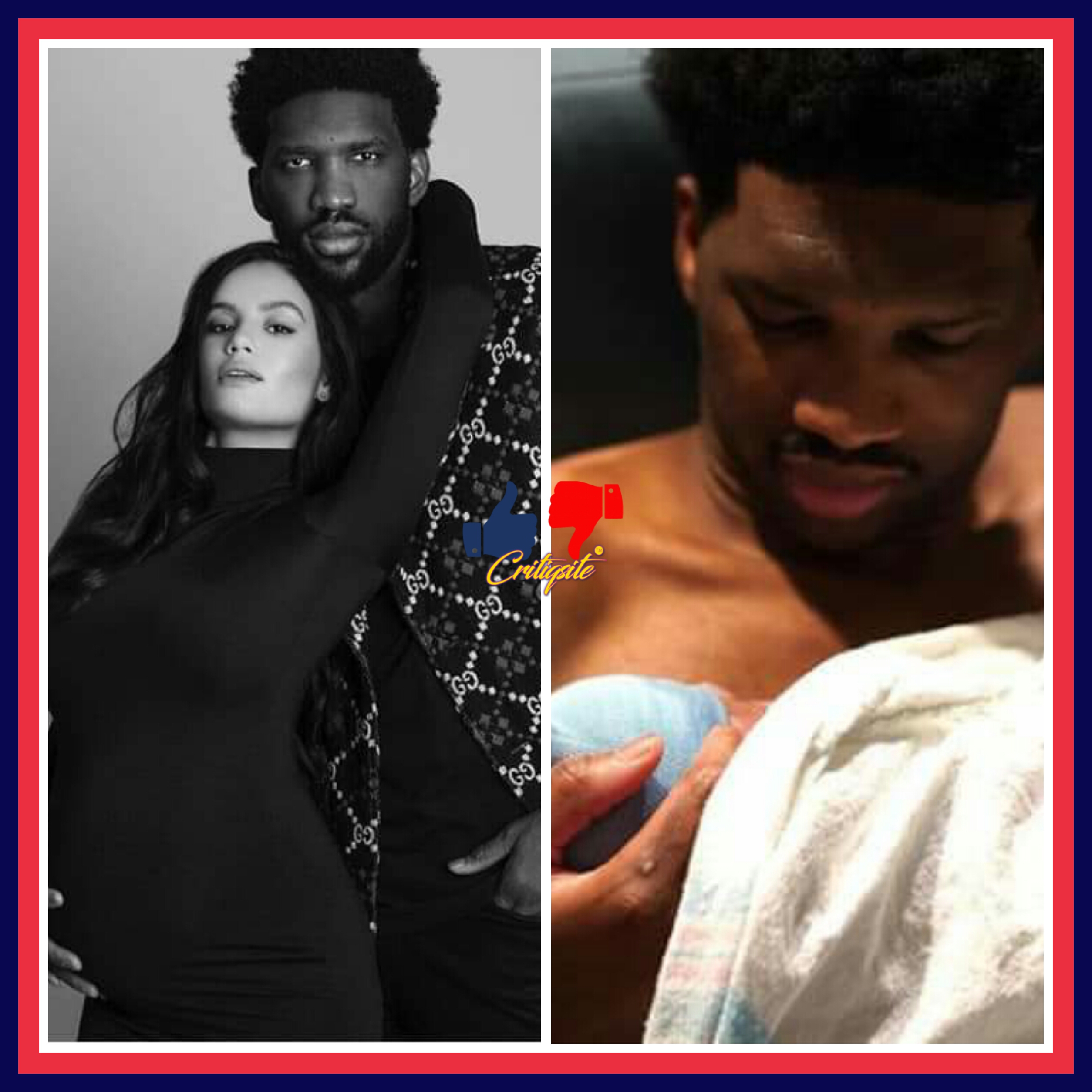 Nba Star Joel Embiid And Girlfriend Welcome Baby Boy Critiqsite