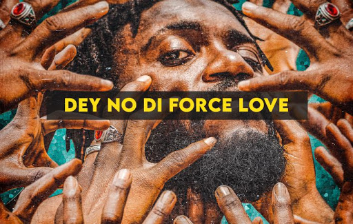 10 Best Albums by Cameroonian artists of 2020. Cover Art for "DEY NO DI FORCE LOVE" by TATA.