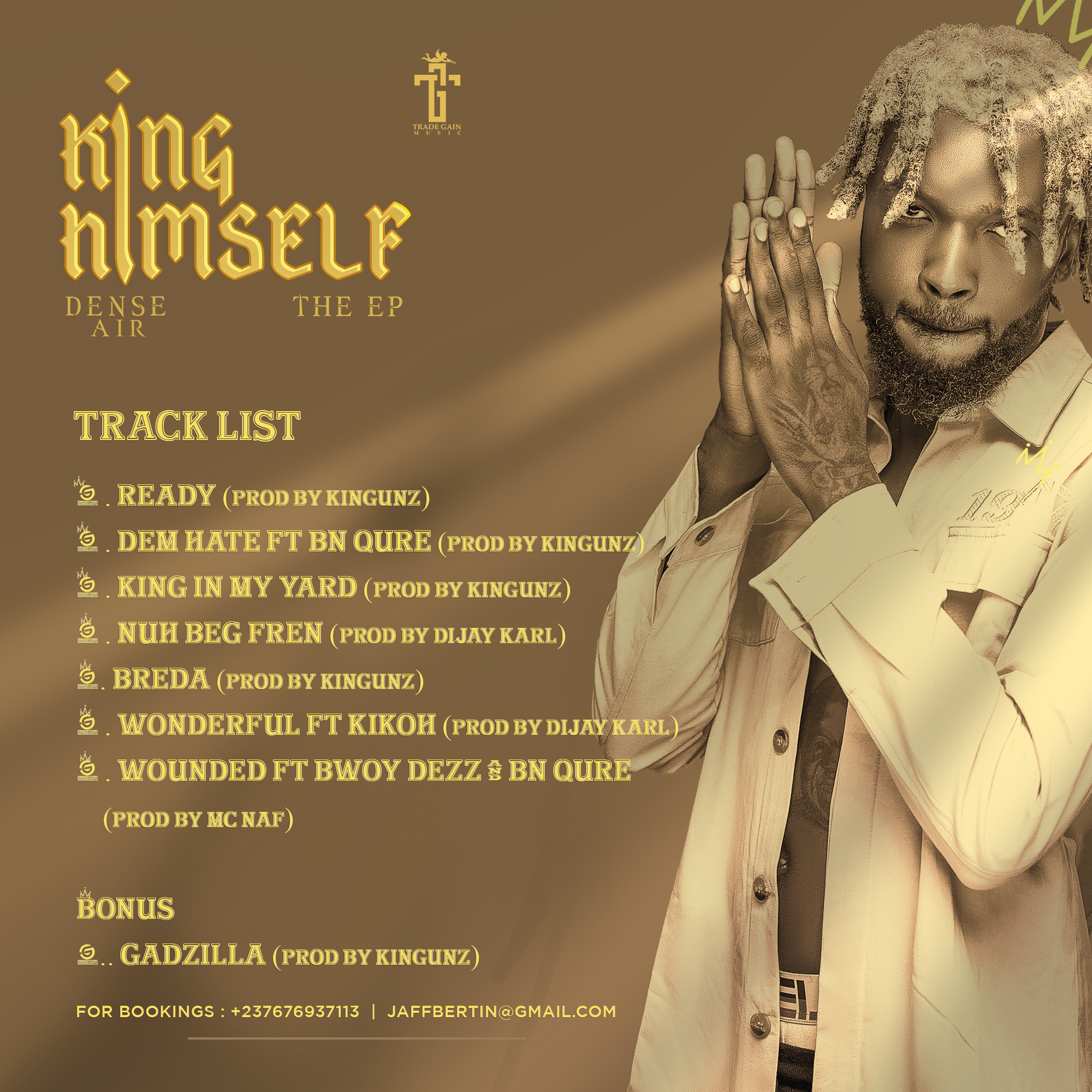 KING HIMSELF Tracklist