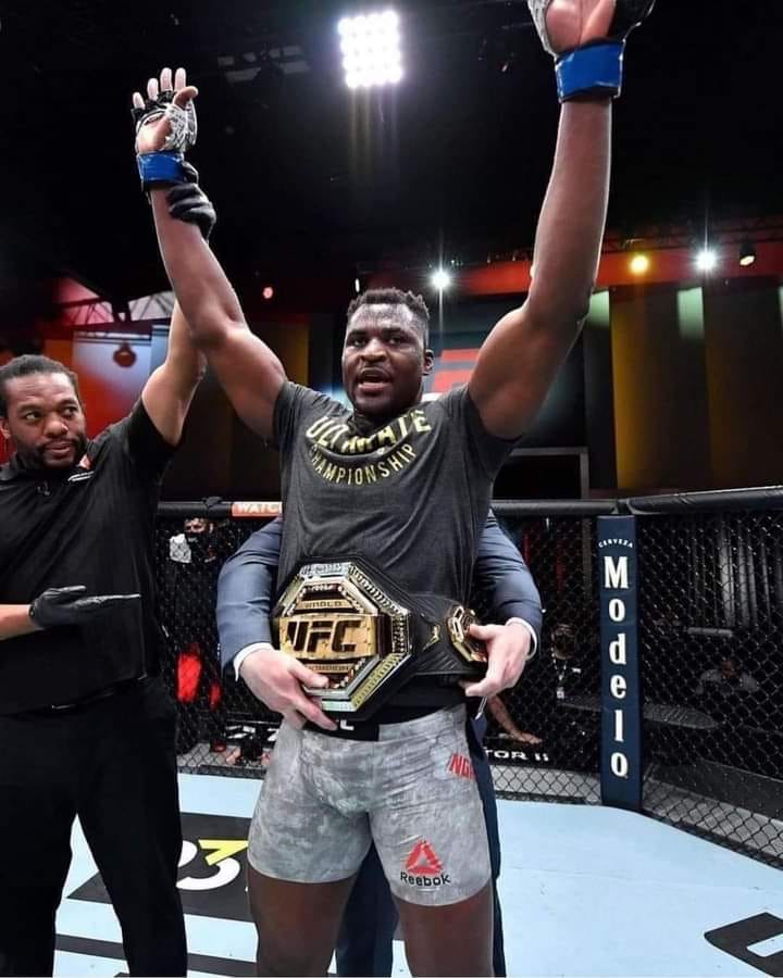 Francis Ngannou heavyweight champion