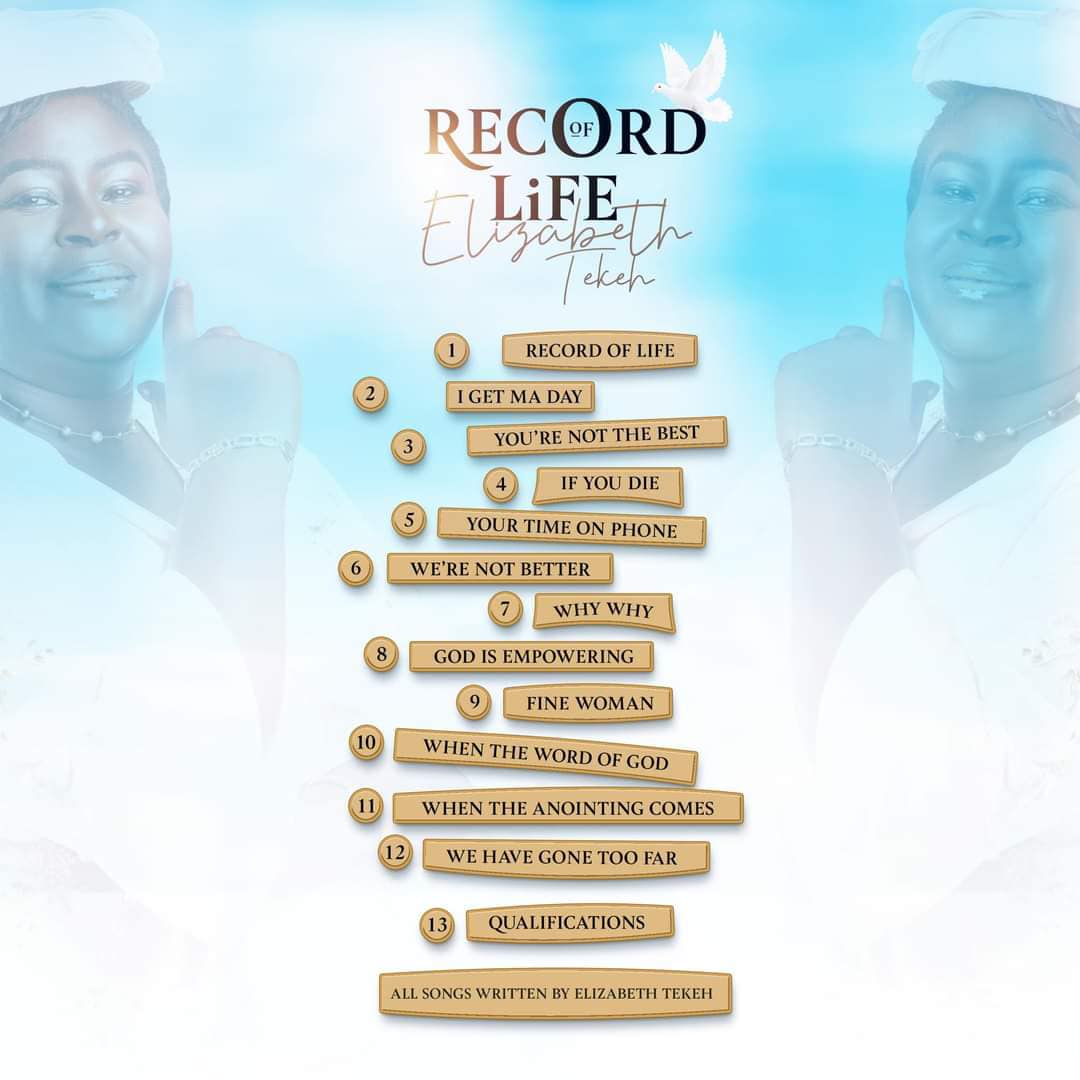 13 tracks 5th Album “Record of LIFE”