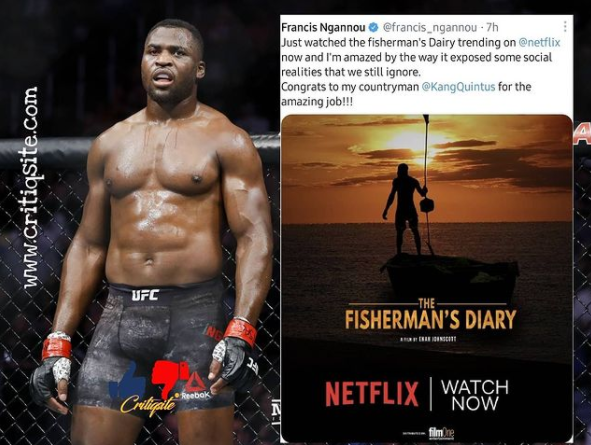 Francis Ngannou Endorses Fisherman Diary