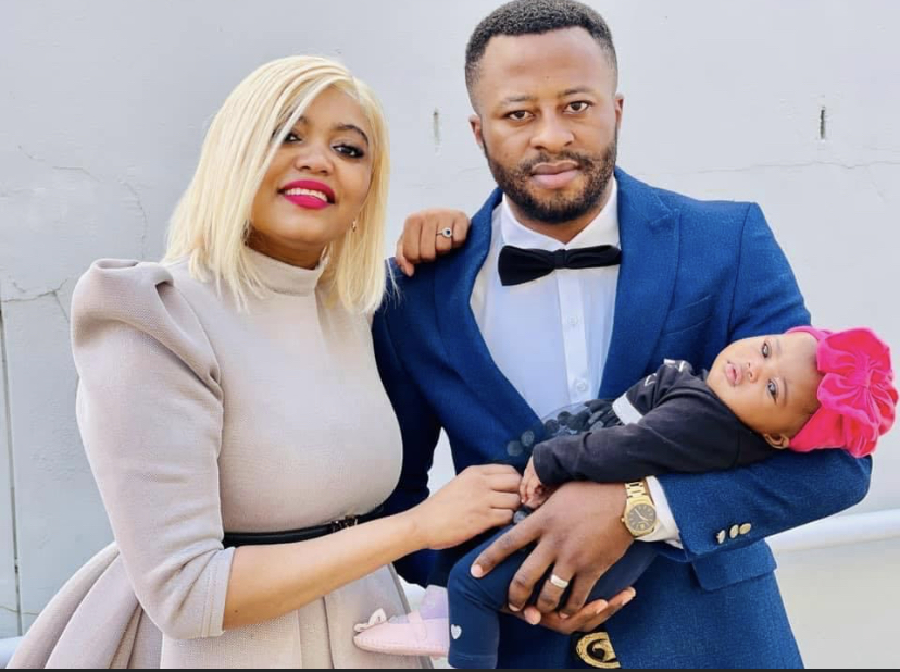 Apostle JP with his wife and baby