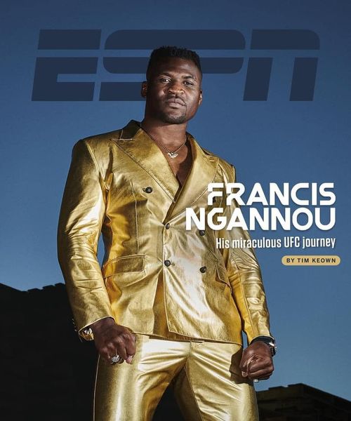 Breaking News: Francis Ngannou Becomes First Cameroonian To Grace the Cover of Sports Illustrated