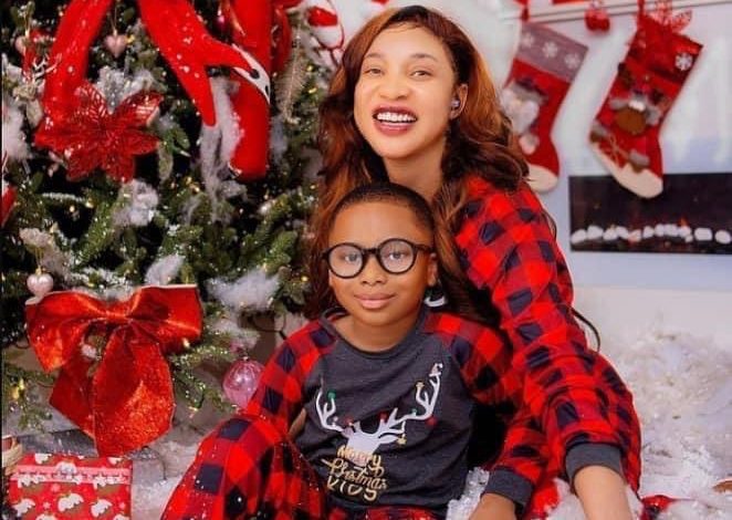 Nigerian Actress Tonto Dikeh gift her son a Scotland's real estate as he turns 6