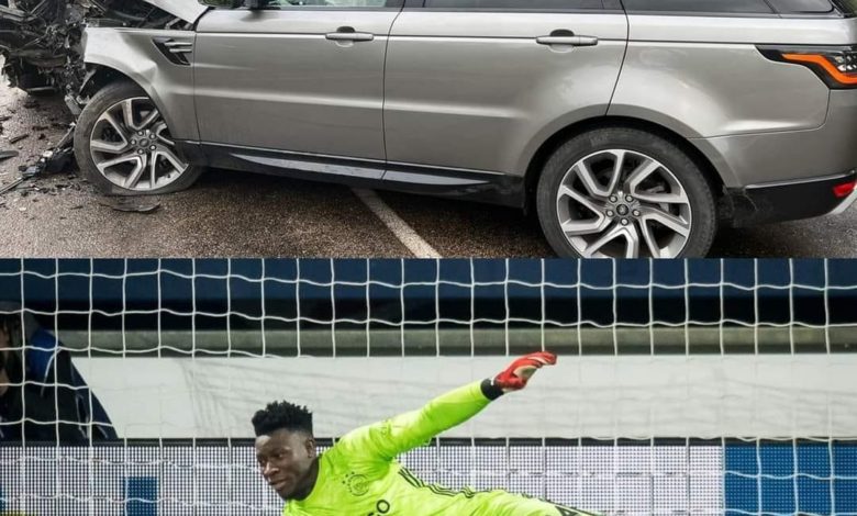 INDOMITABLE LION’S GOALKEEPER ANDRÉ ONANA INVOLVED IN ROAD ACCIDENT