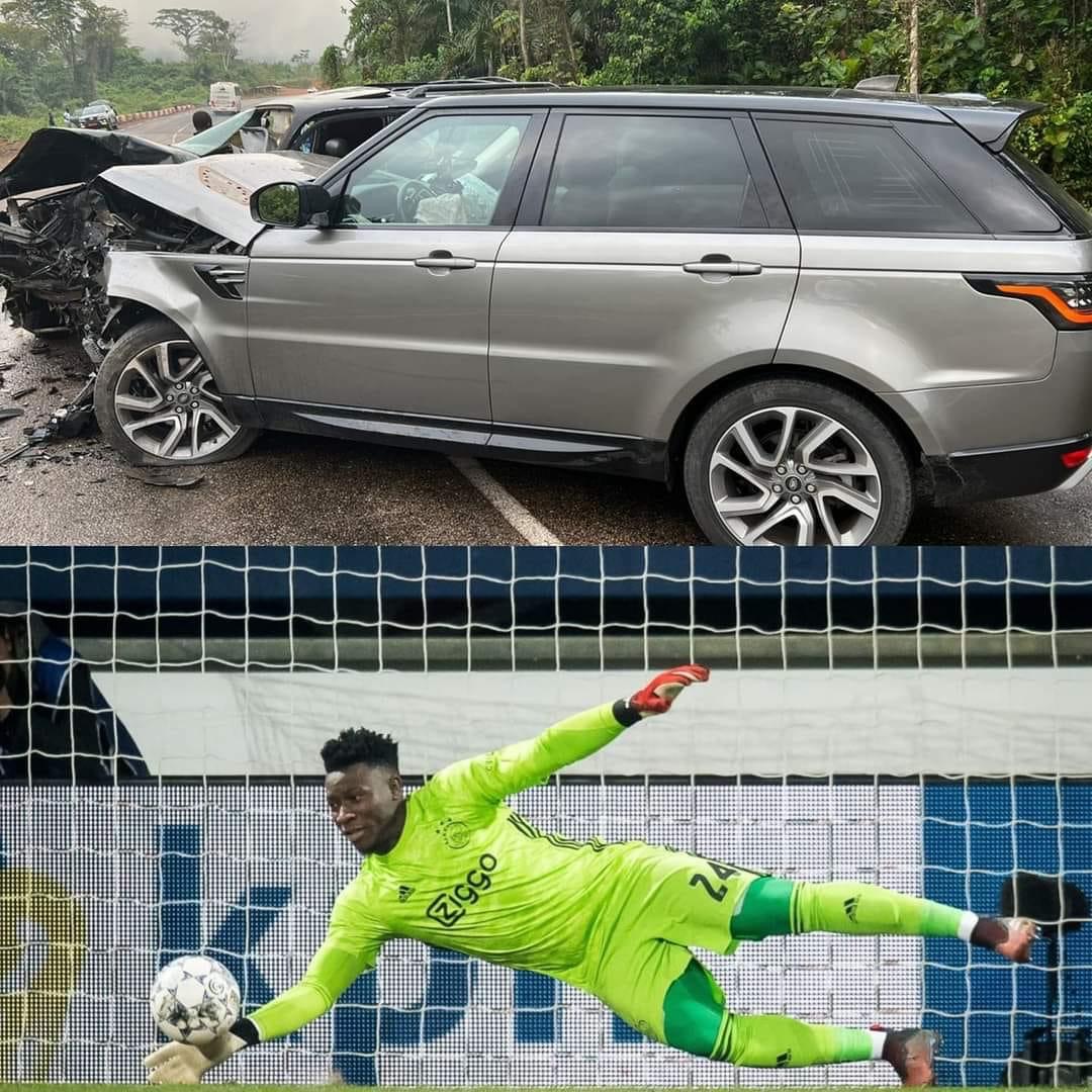 INDOMITABLE LION’S GOALKEEPER ANDRÉ ONANA INVOLVED IN ROAD ACCIDENT