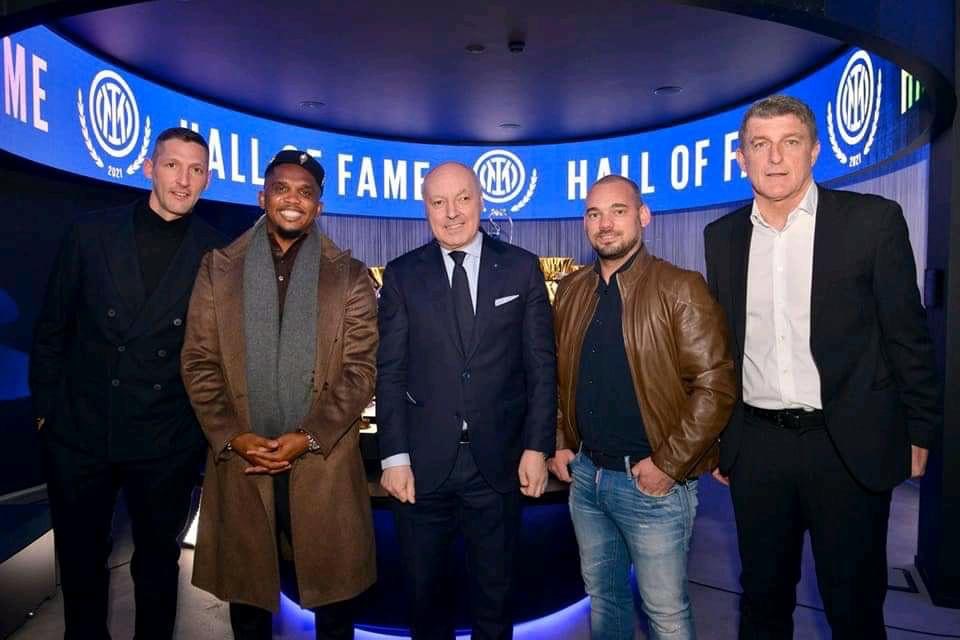 Samuel Eto'o Inaugurated Into Inter Milan's 2021 "Hall Of Fame"