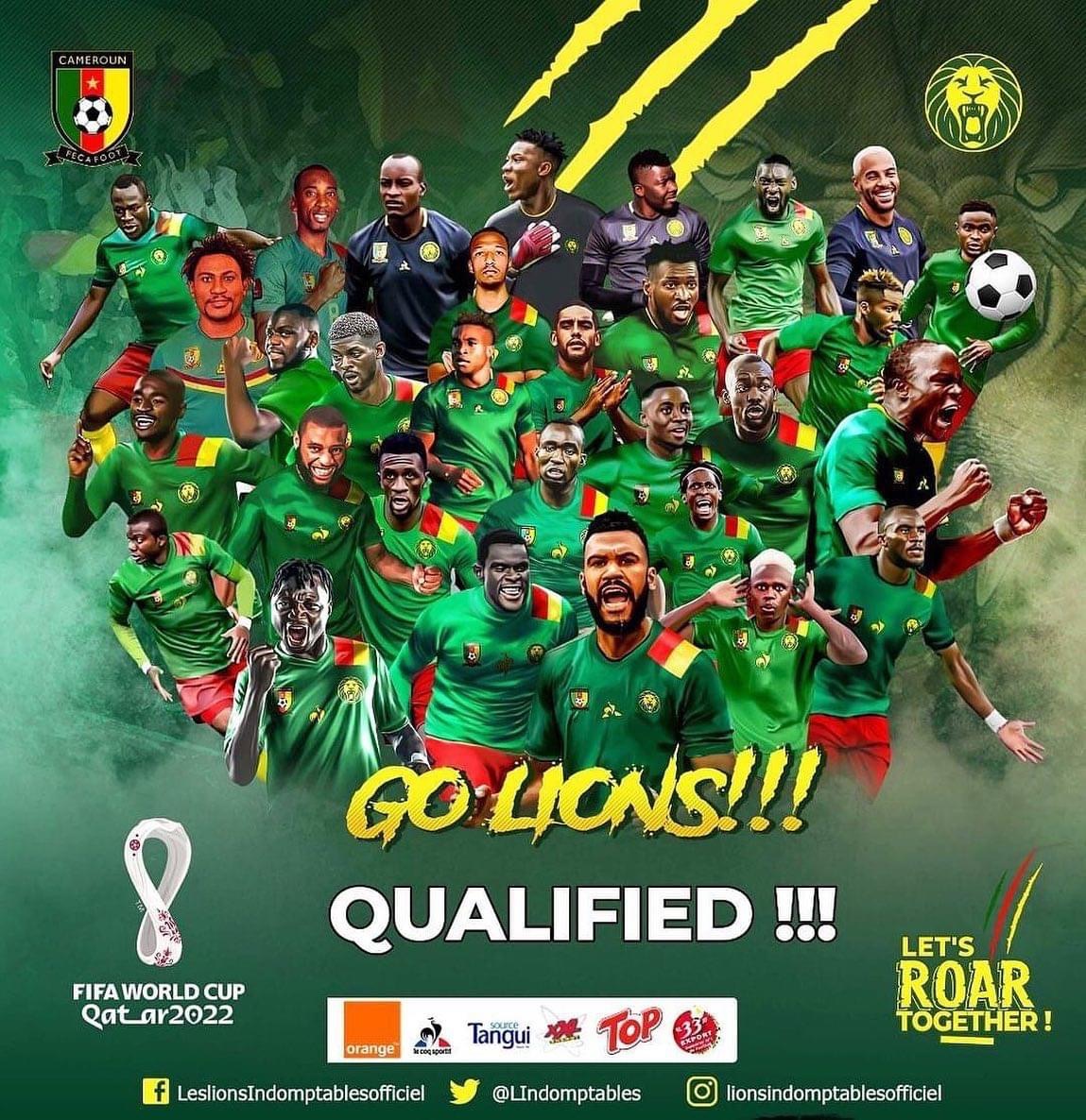 Indomitable Lions Trash Algeria and Qualifies for Qatar 2022