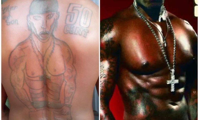 Show Yoh Trends After His Poorly Done Tattoo Of 50Cent Goes Viral