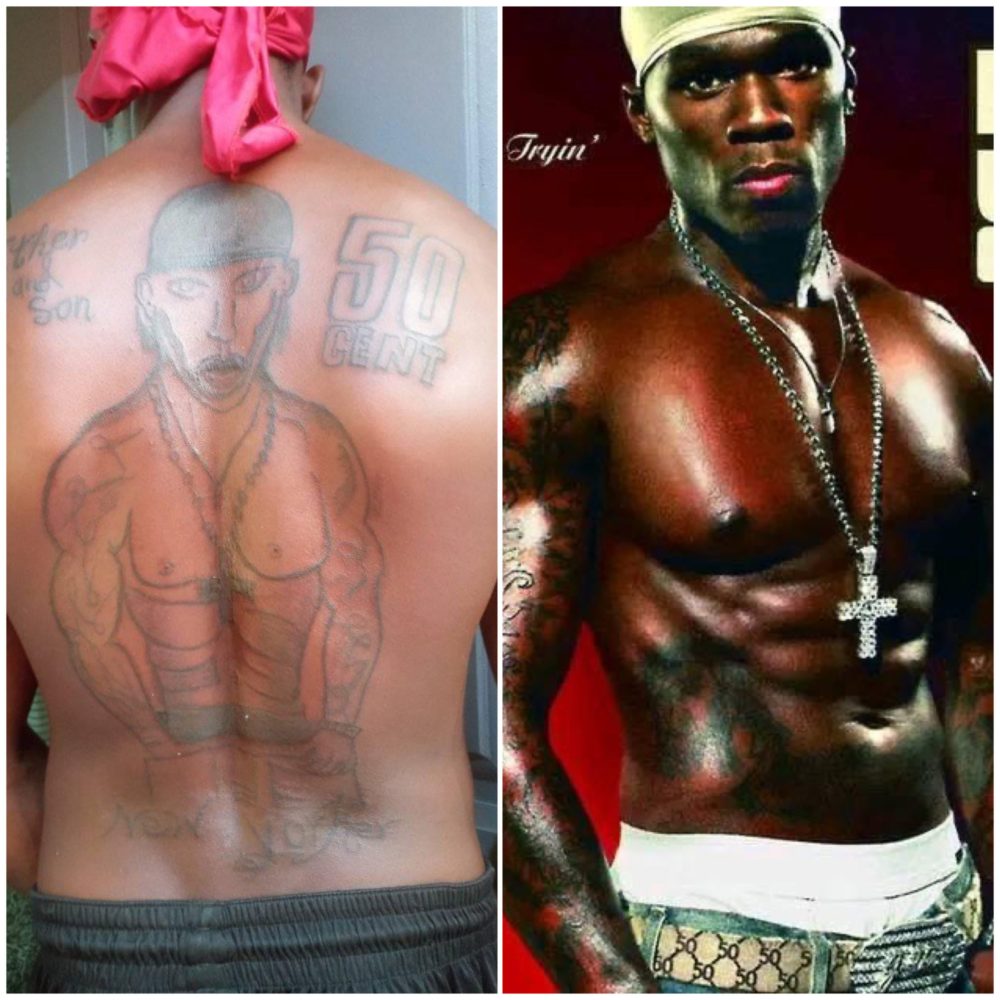 Show Yoh Trends After His Poorly Done Tattoo Of 50Cent Goes Viral