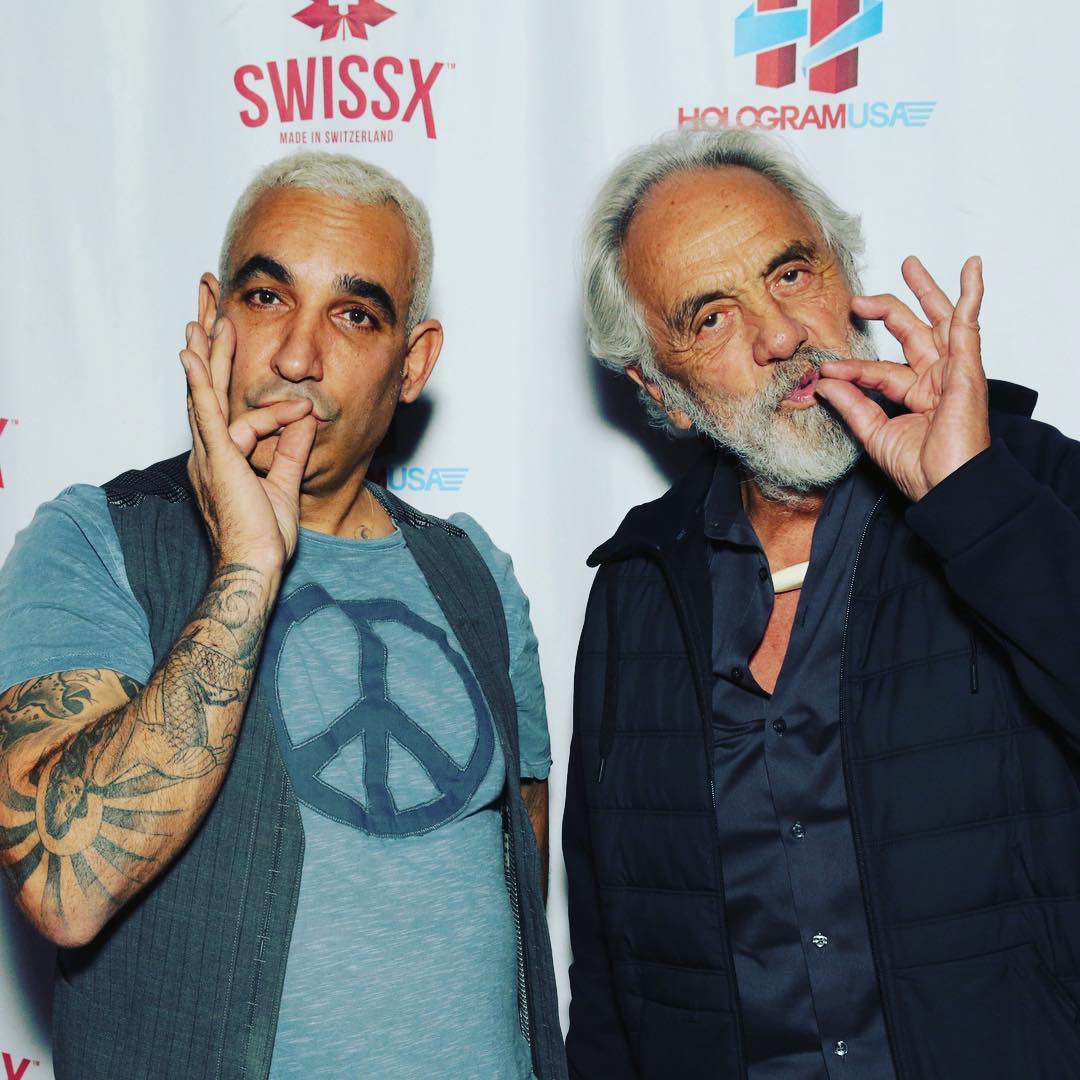 Alki David & Tommy Chong