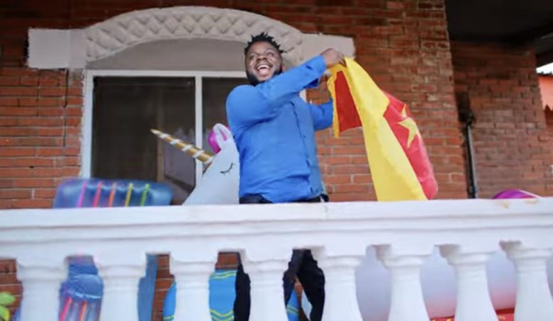 Nigerian Comedian Sabinus Flaunts Cameroon Flag on Kizz Daniel’s “BUGA” Video