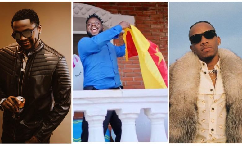 Nigerian Comedian Sabinus Flaunts Cameroon Flag on Kizz Daniel’s “BUGA” Video