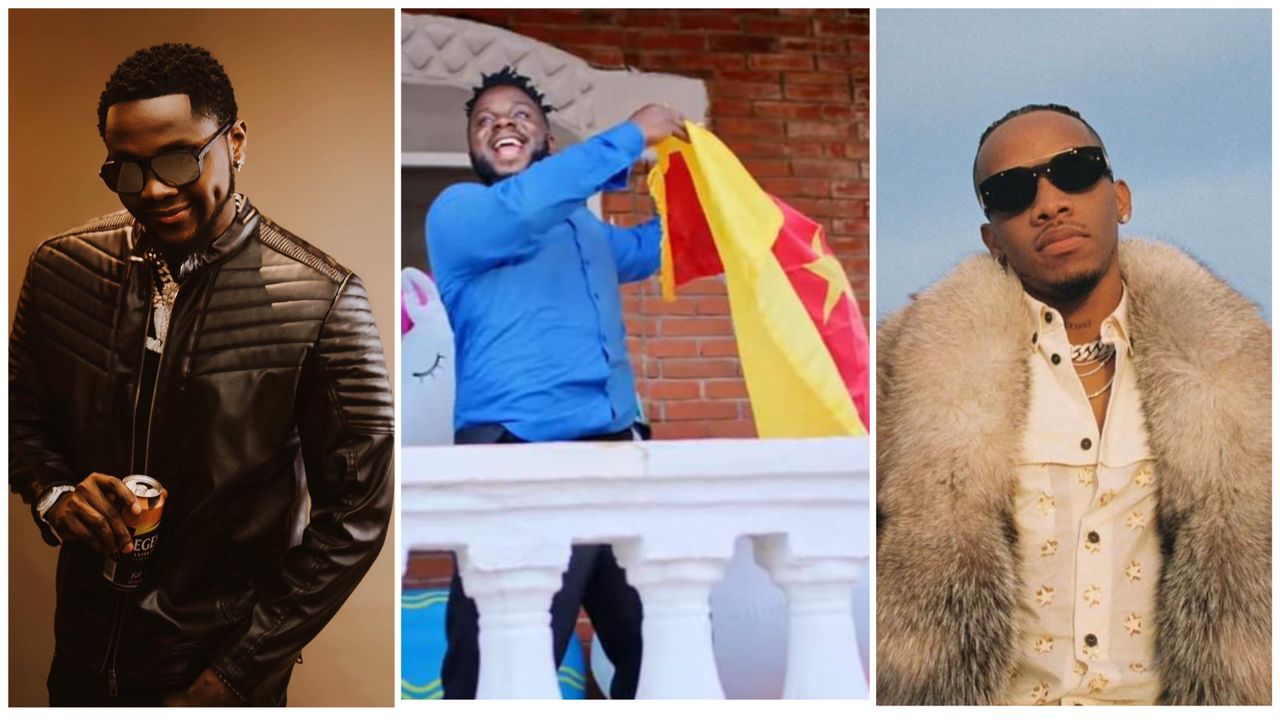 Nigerian Comedian Sabinus Flaunts Cameroon Flag on Kizz Daniel’s “BUGA” Video