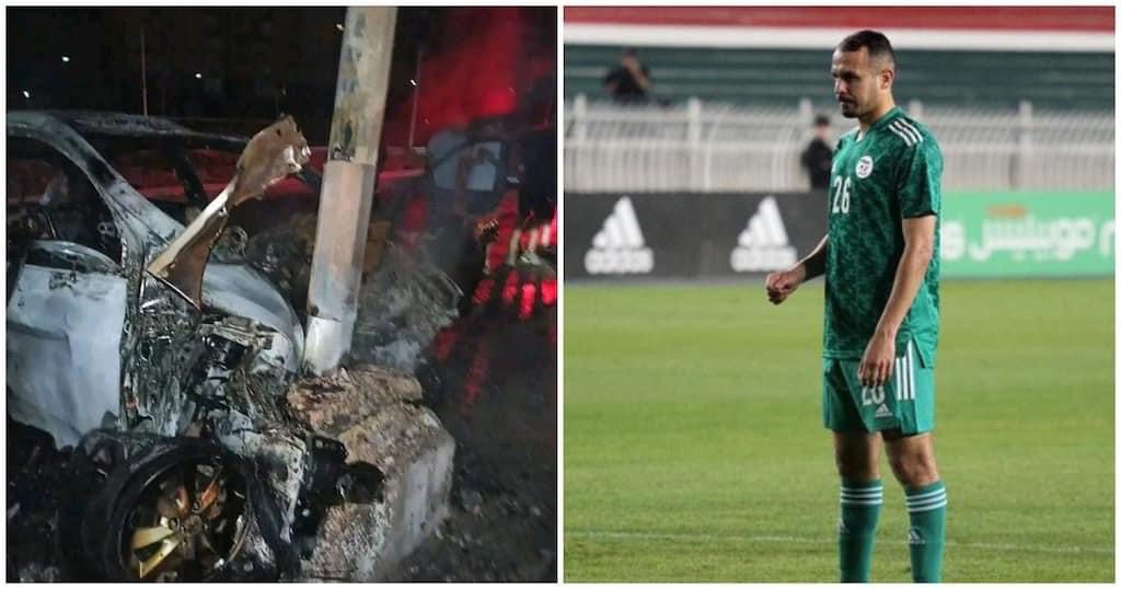 21 year old Algerian footballer Belal Bin Hamouda dies in car accident.