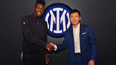 Cameroon goalkeeper Andre Onana officially joins his new club Inter Milan