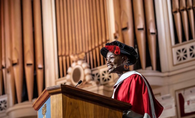 Cameroonian Actress Constance Ejuma bags Honorary Doctorate Degree from University of Leicester