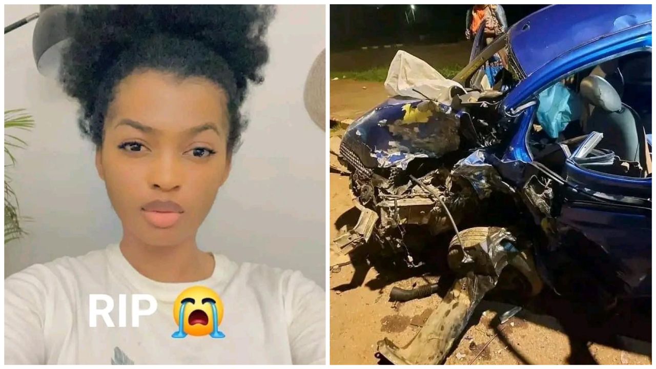 Popular Cameroonian TikToker ALINE ZOGO dies in a car accident in Yaounde