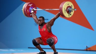 Junior Periclex Ngadja Nyabeyeu wins Weightlifting gold for Cameroon