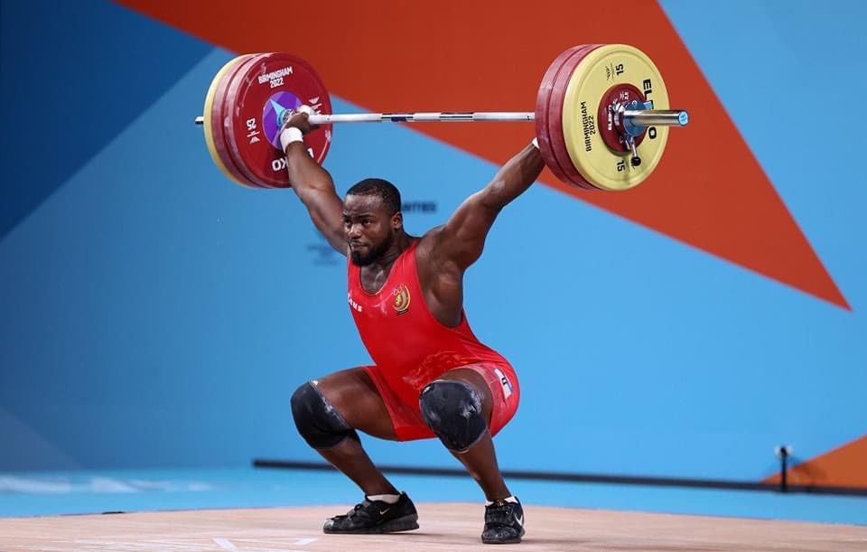 Junior Periclex Ngadja Nyabeyeu wins Weightlifting gold for Cameroon