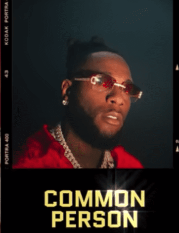 Burna Boy - Common Person