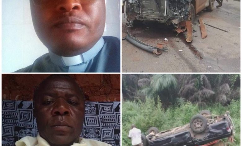 Catholic Priest Die Following a Double Accident along the Mbanga road