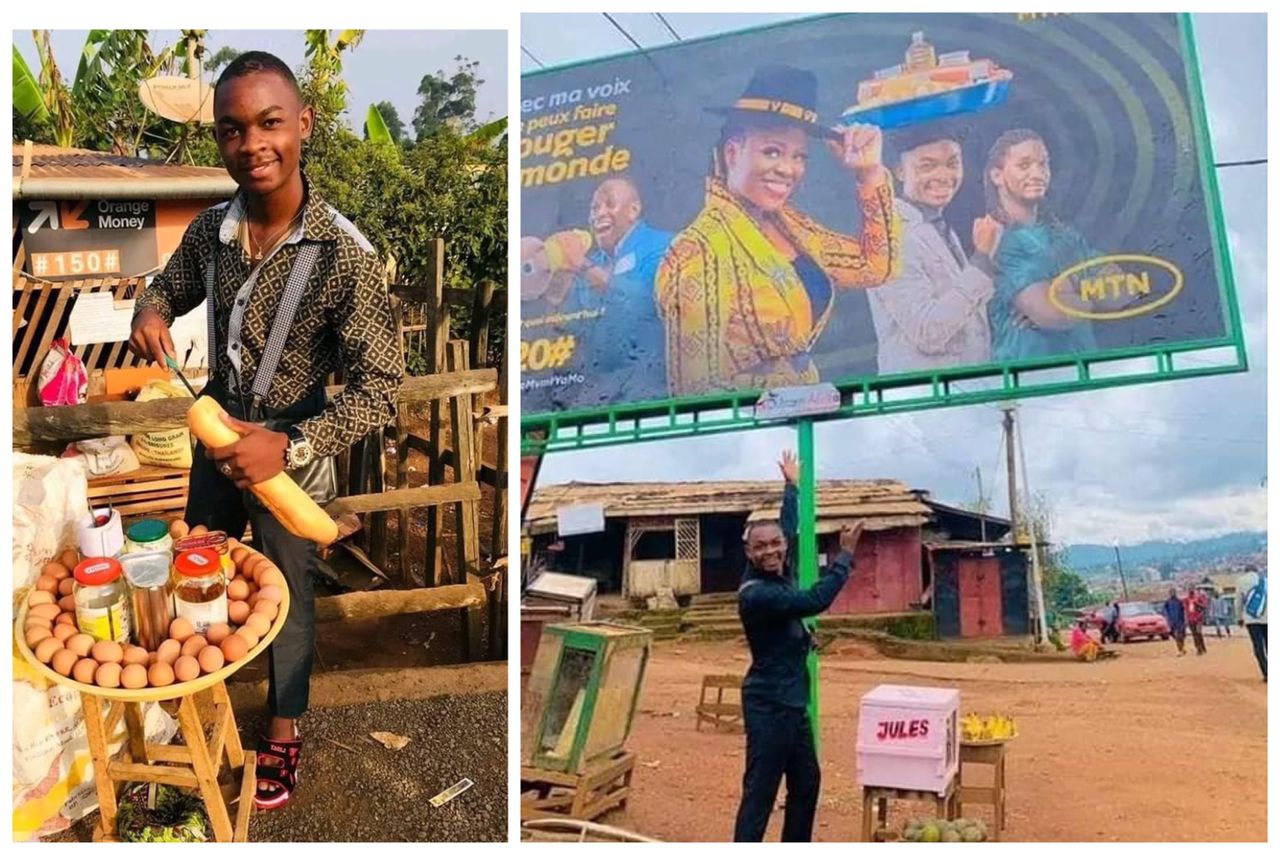 Viral Egg Hawker Becomes Brand Influencer for MTN YaMo