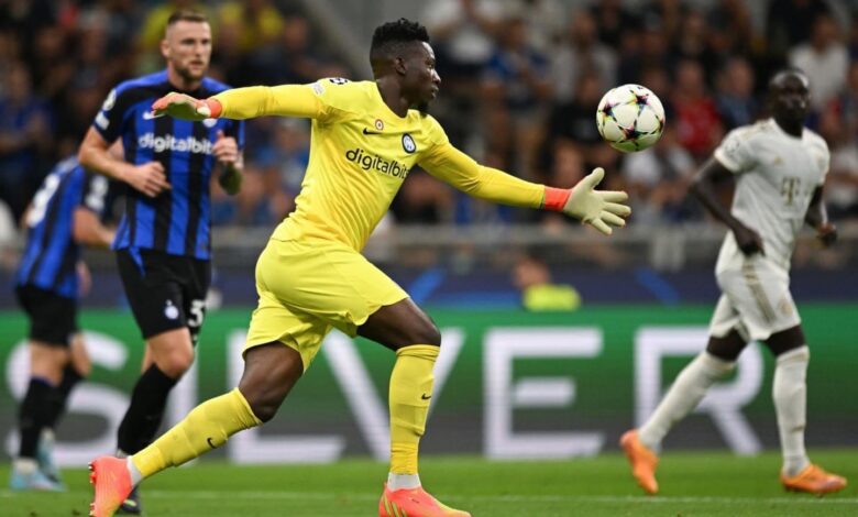 André Onana ranked 3rd best African keeper on FIFA 2023 video game!