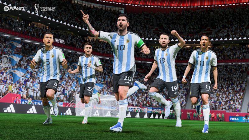 EA Sports Predicts Argentina will win Brazil in the 2022 World Cup final