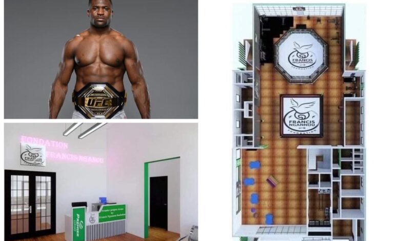 Francis N’gannou is constructing a Training Facility For Combat Sport in Douala