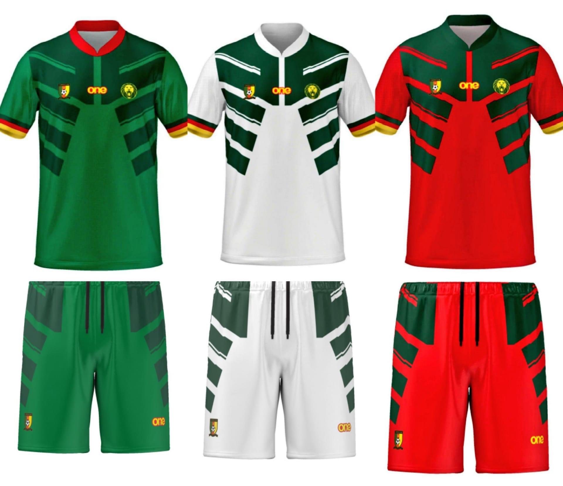 Cameroon’s Kits For the 2022 FIFA World Cup Unveiled