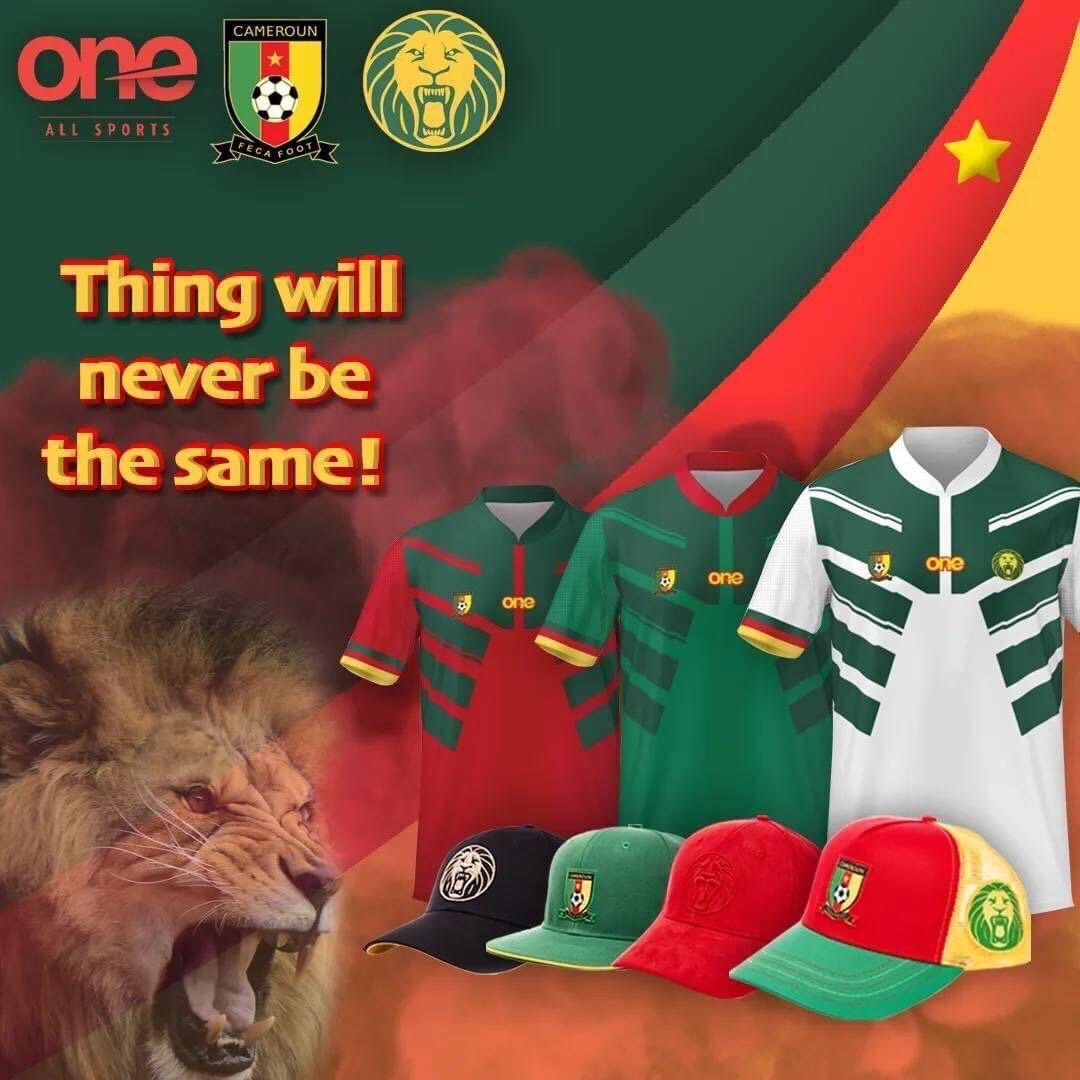 Cameroon’s Kits For the 2022 FIFA World Cup Unveiled