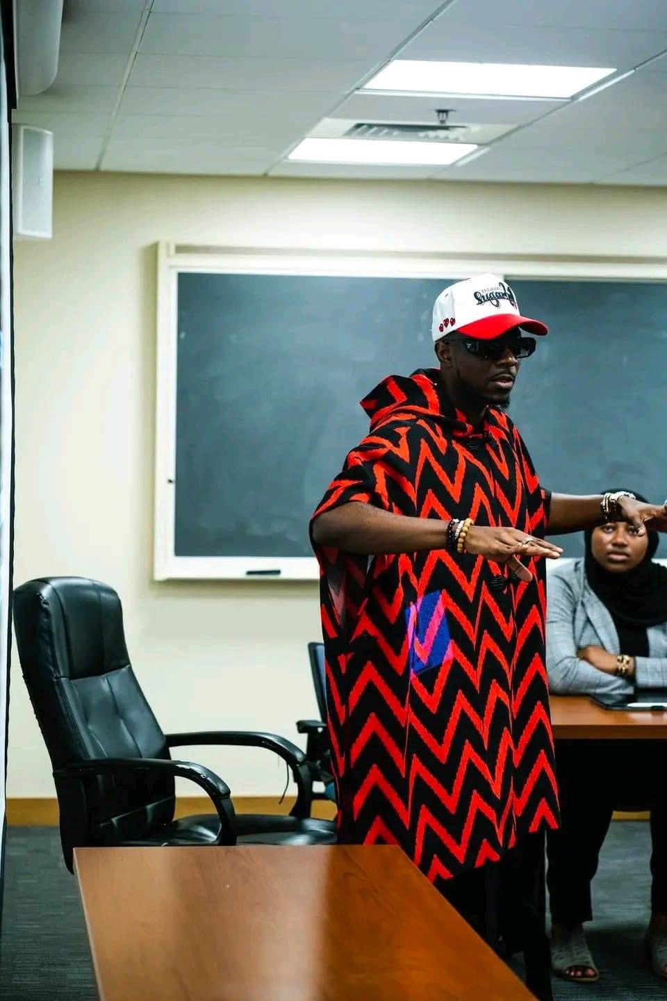 Stanley Enow Gets Honoured As Guest At Yale University - USA