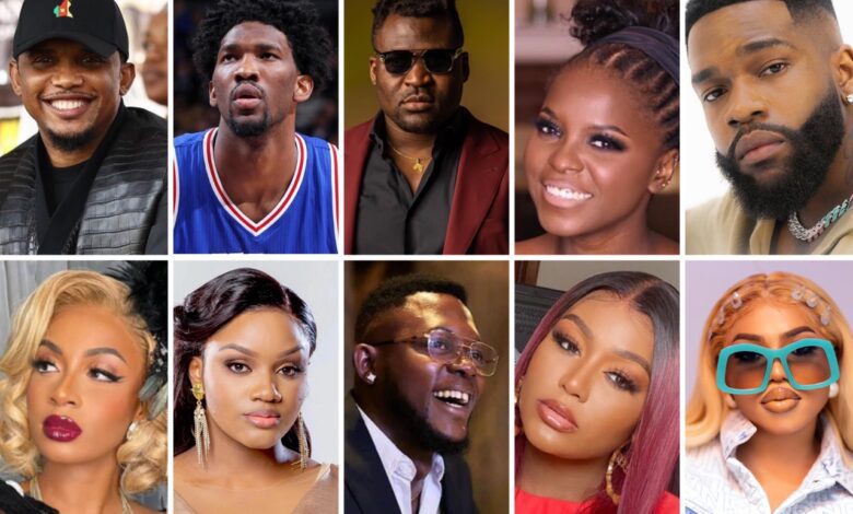 Meet 10 Most followed Cameroonian Celebrities on Social Media in 2022