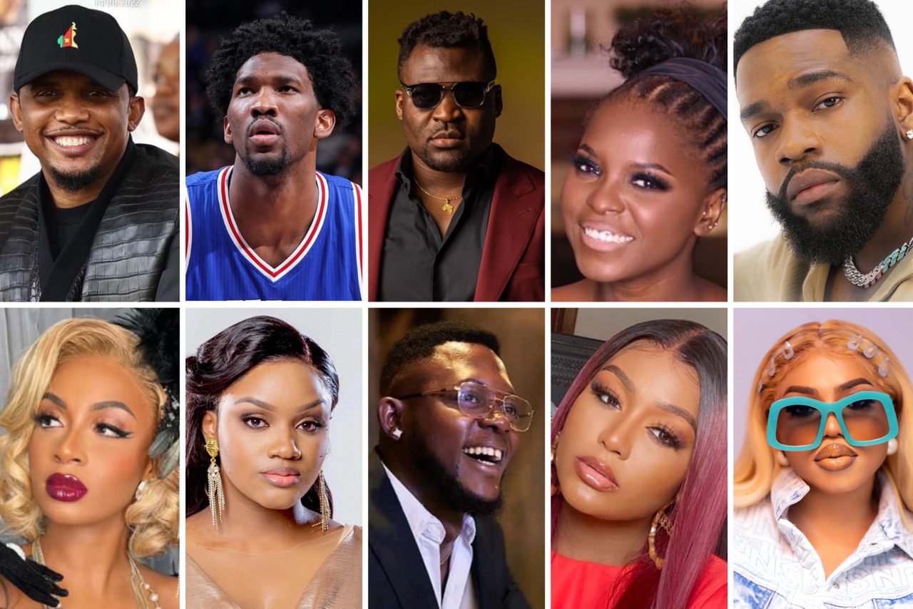 Meet 10 Most followed Cameroonian Celebrities on Social Media in 2022