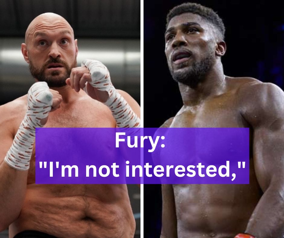 Fury I'm not interested,