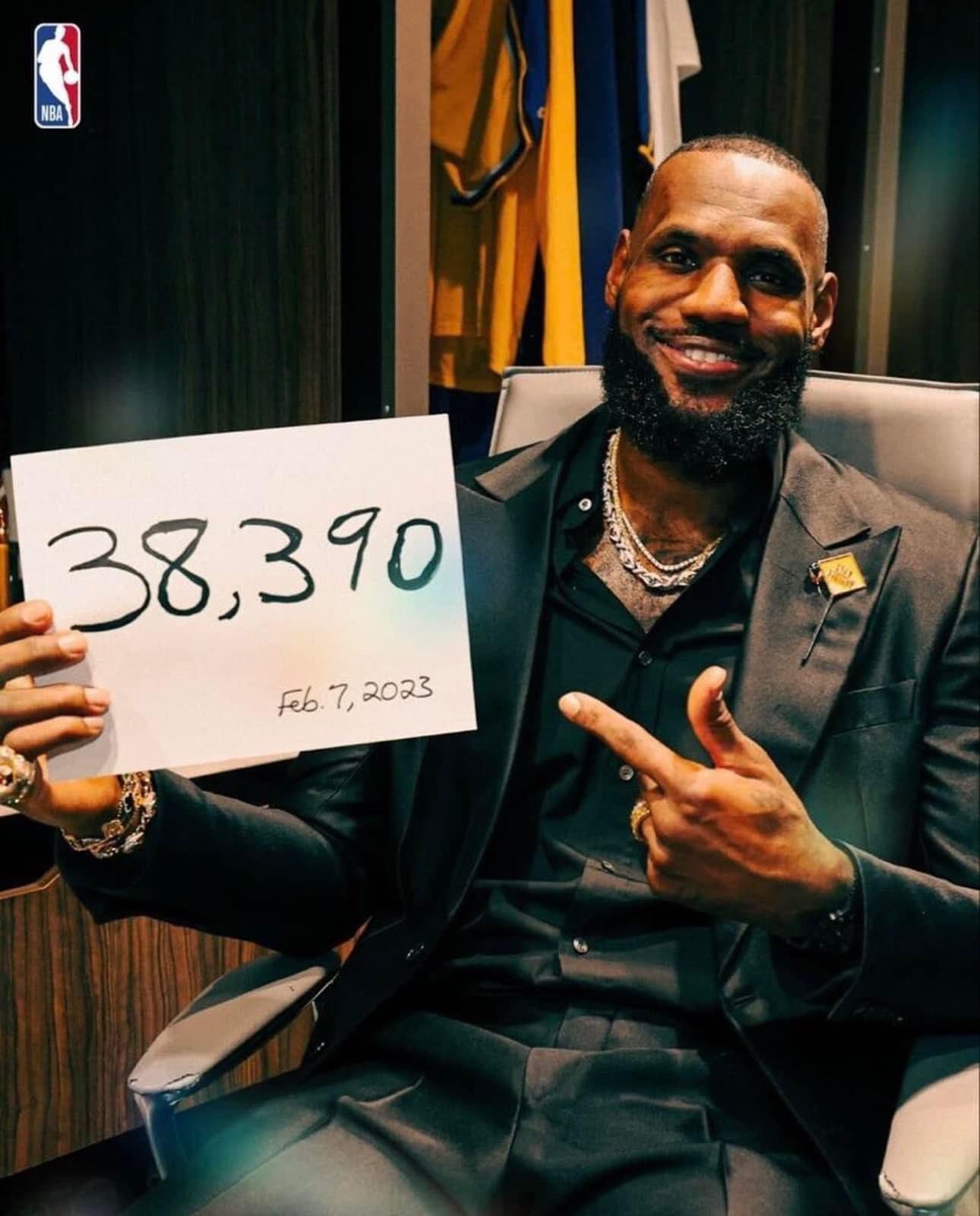 NBA superstar, LeBron James vows to keep playing after becoming NBA's greatest