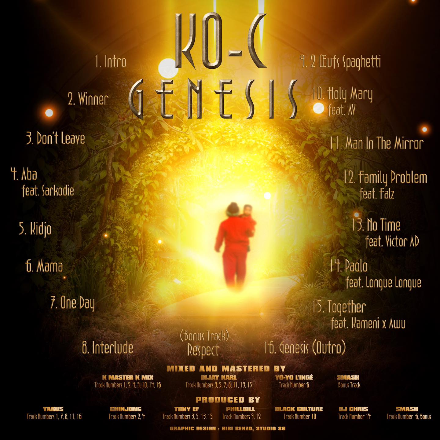 KO-C GENESIS Tracklist Artwork Official