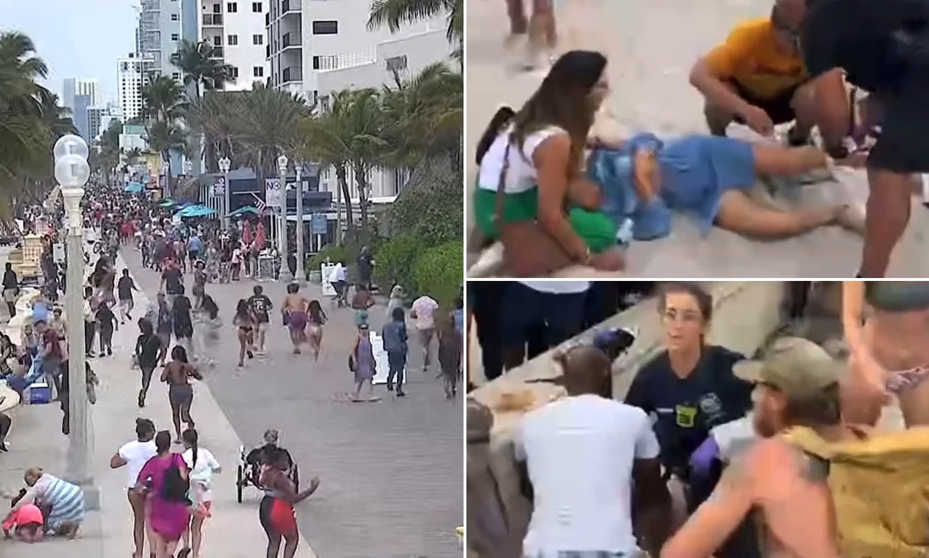 Memorial Day mass shooting at Florida beach leaves at least nine people injured