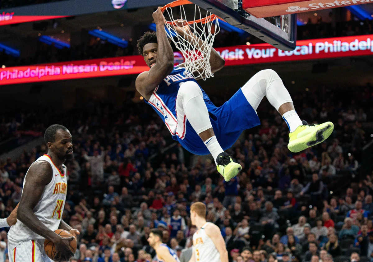 Joel Embiid Dunks